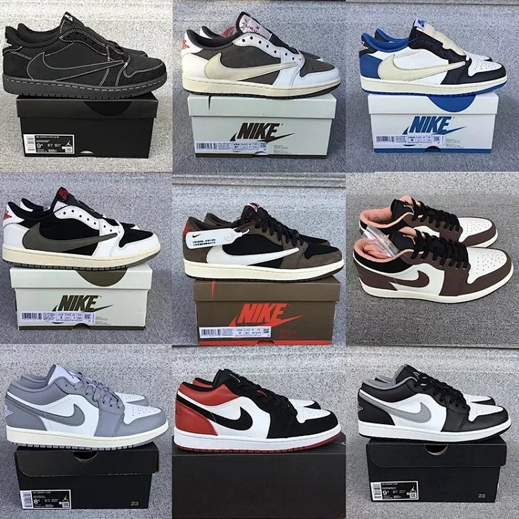 ph042 Jordan 1 low travis scott
