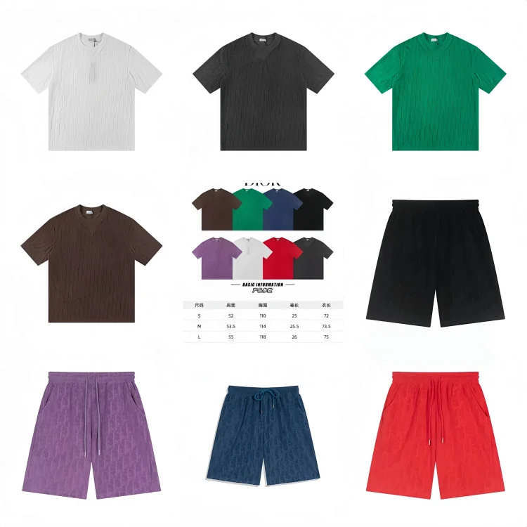 ph084 Dior Tee Shorts